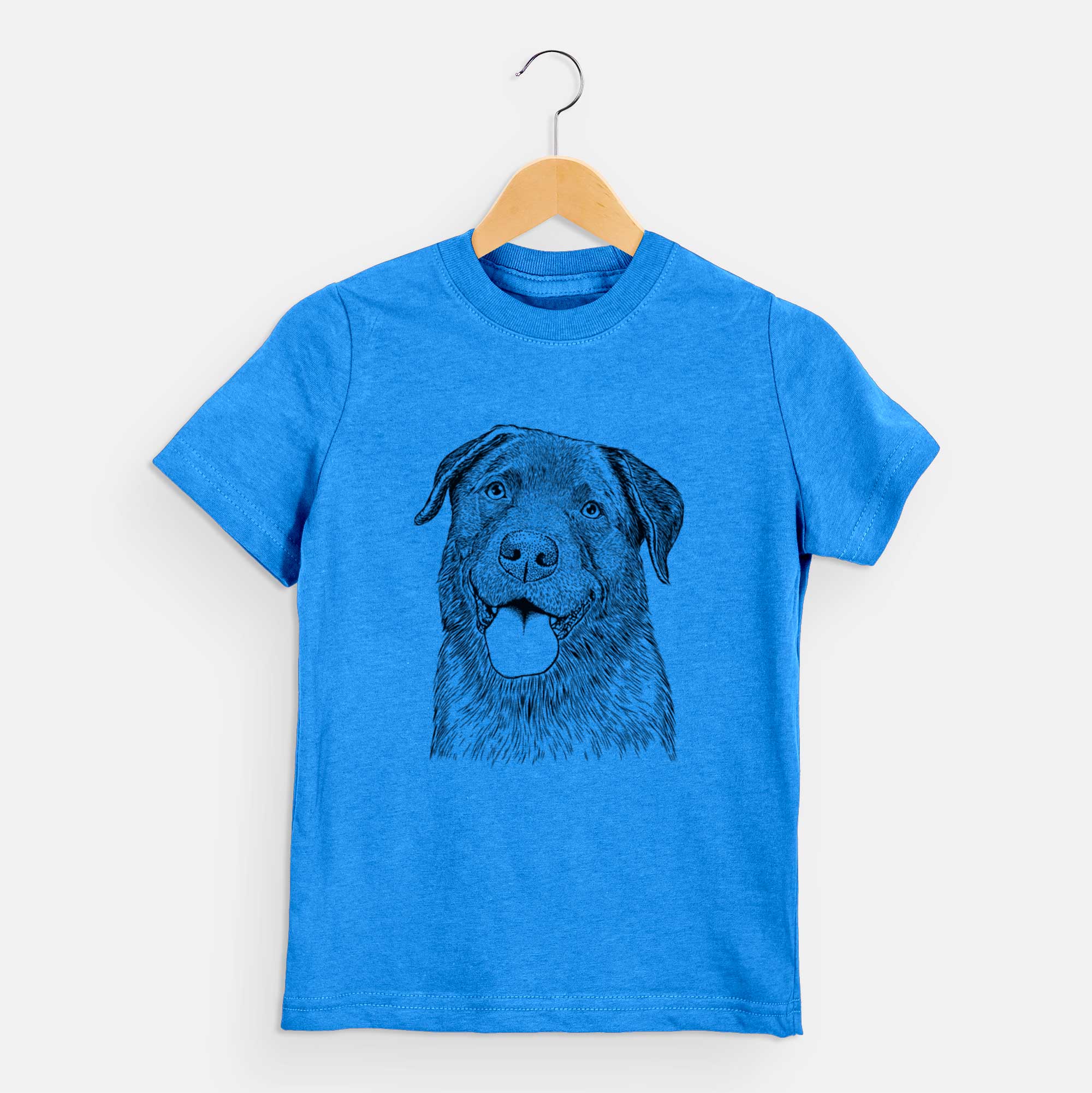 Bare Gonzo the Chocolate Lab - Kids/Youth/Toddler Shirt