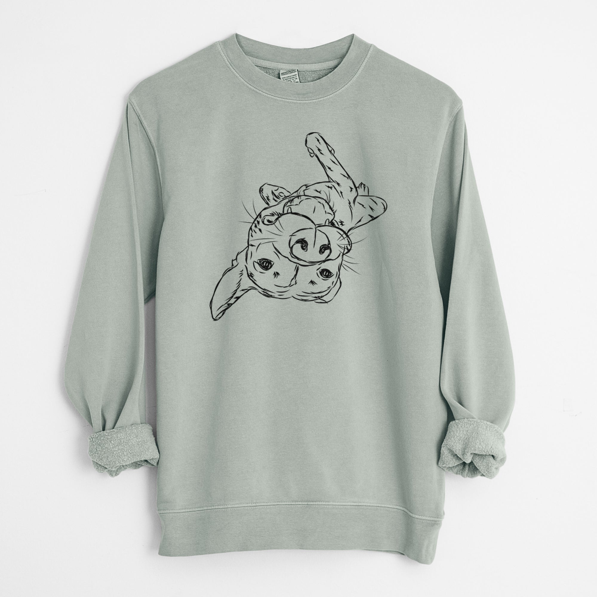 Bare Goose the Mixed Breed - Unisex Pigment Dyed Crew Sweatshirt