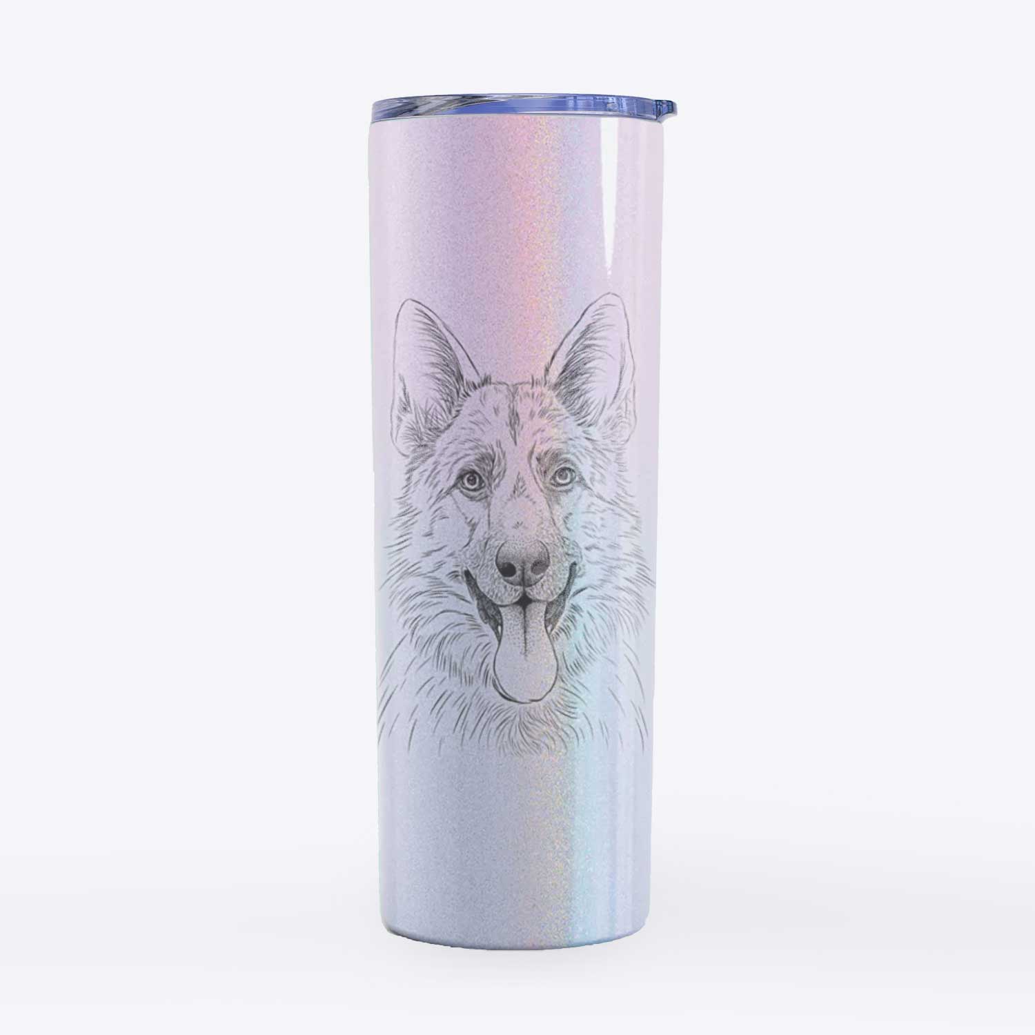 Grace the German Shepherd - 20oz Skinny Tumbler