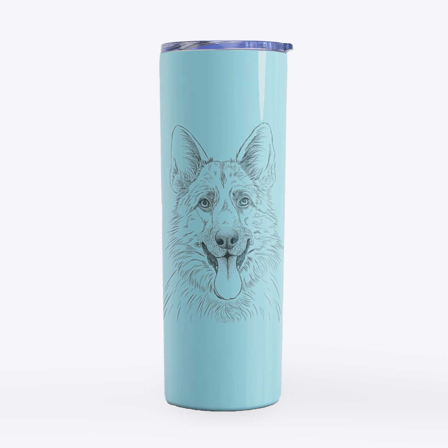 Grace the German Shepherd - 20oz Skinny Tumbler