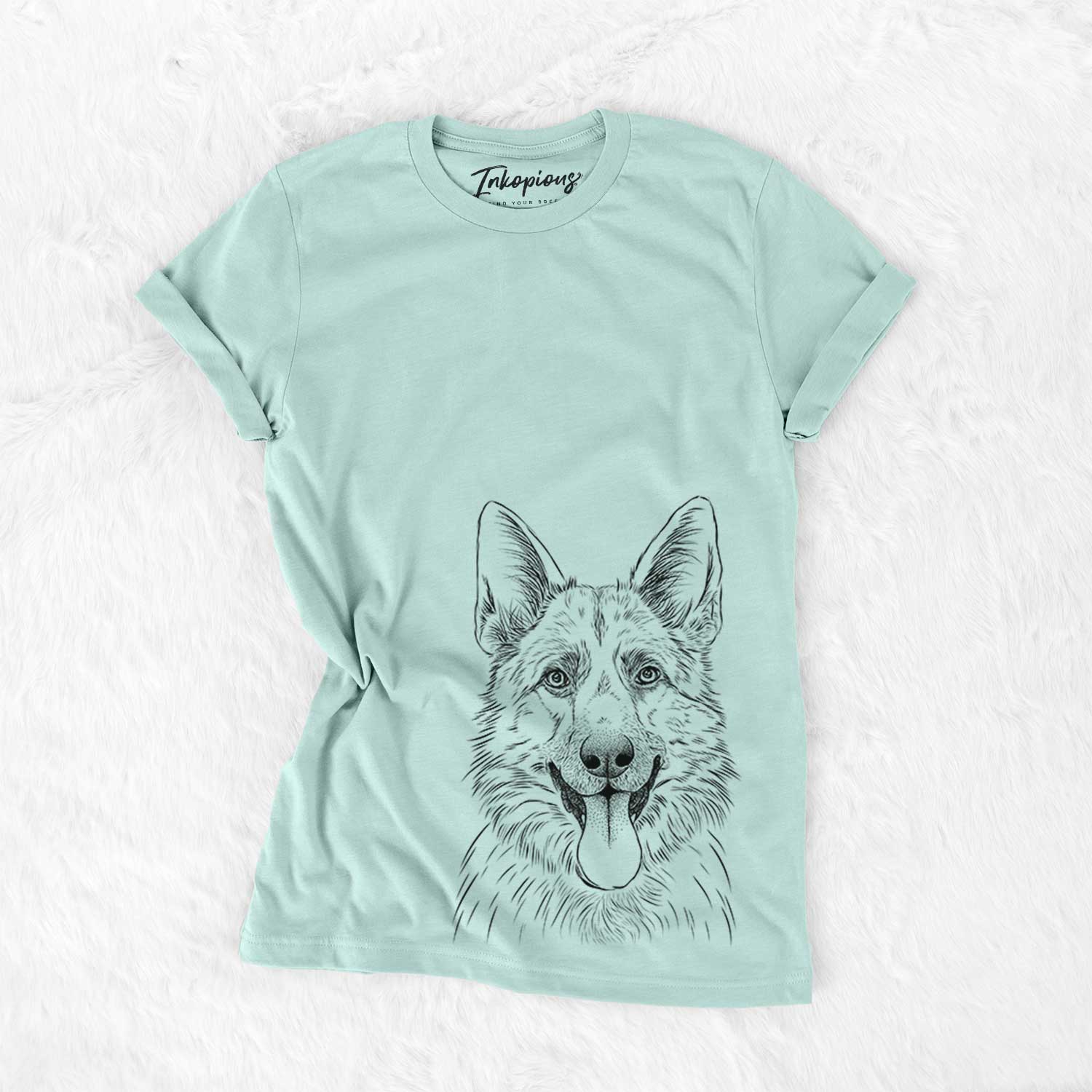 Grace the German Shepherd - Bella Canvas Unisex Crewneck