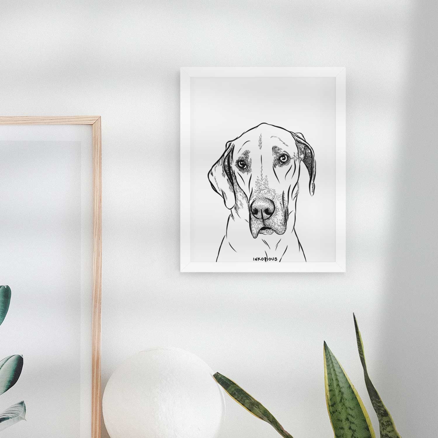 Gracie the Great Dane Art Print