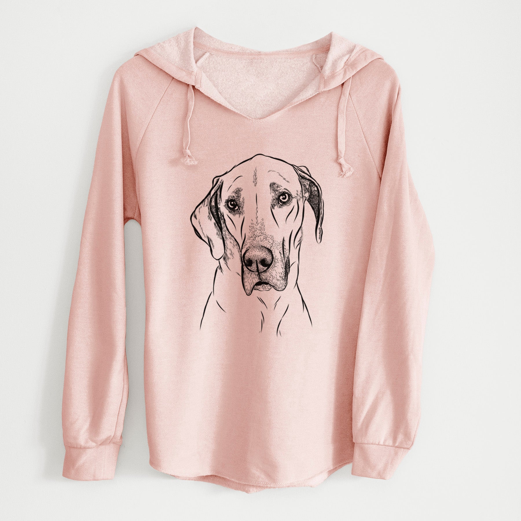 Bare Gracie the Great Dane - Cali Wave Hooded Sweatshirt