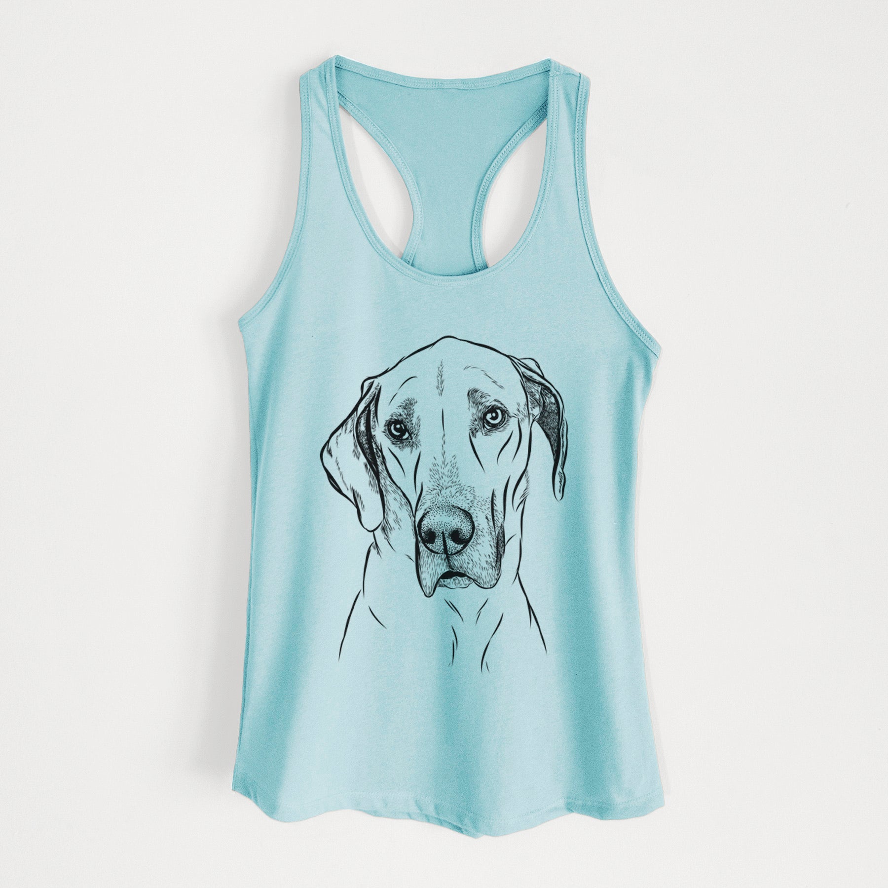 Gracie the Great Dane - Women's Racerback Tanktop