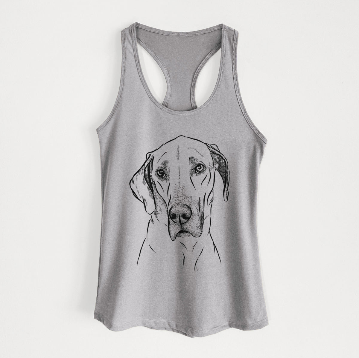 Gracie the Great Dane - Women&#39;s Racerback Tanktop