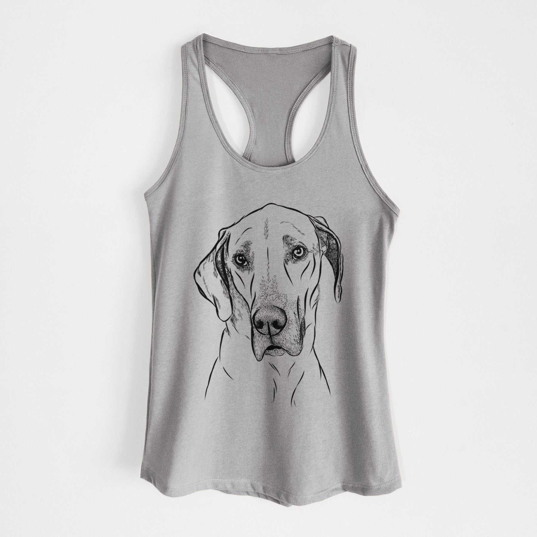 Gracie the Great Dane - Women's Racerback Tanktop