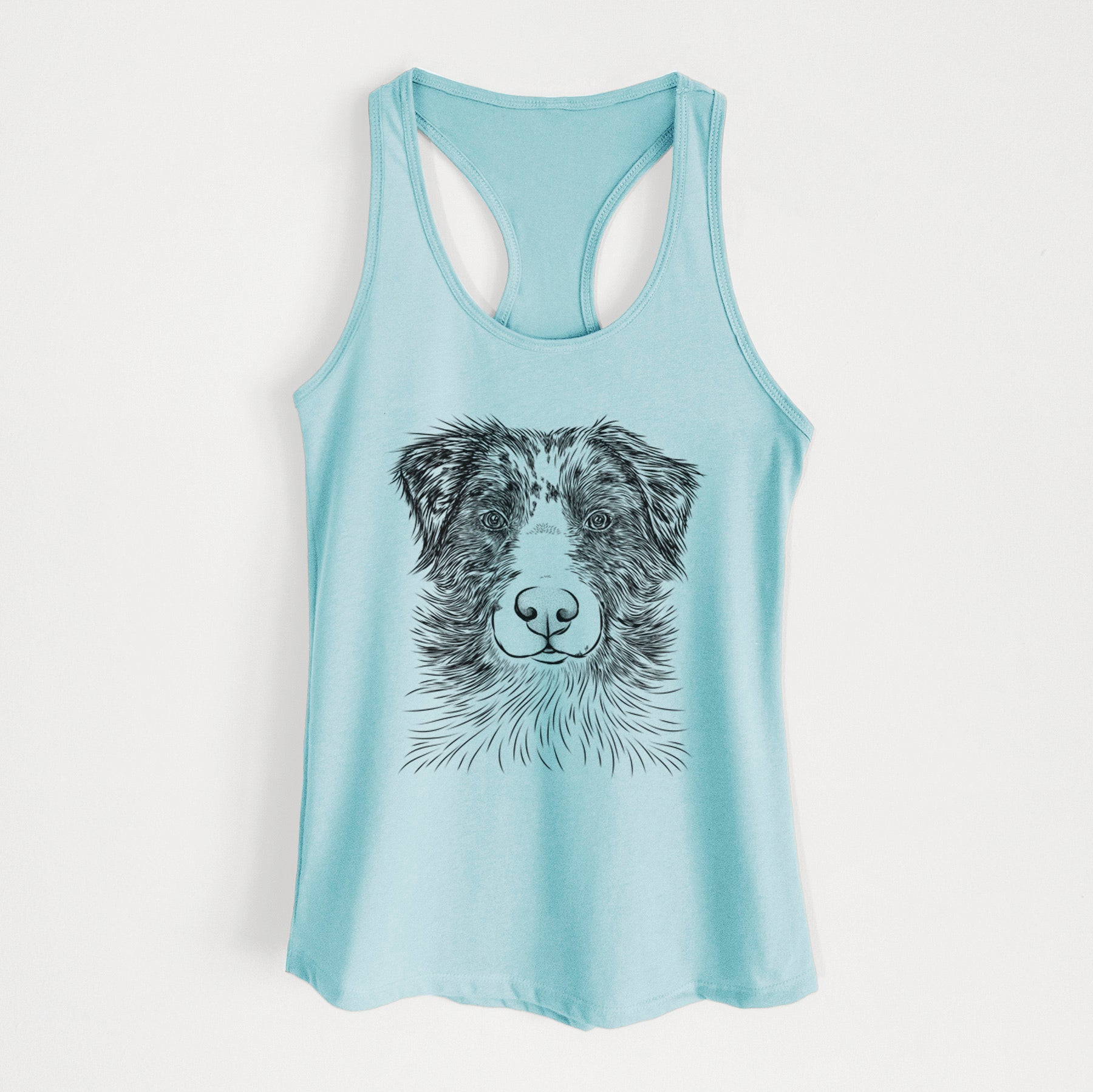 Gram the Australian Shepherd - Women's Racerback Tanktop