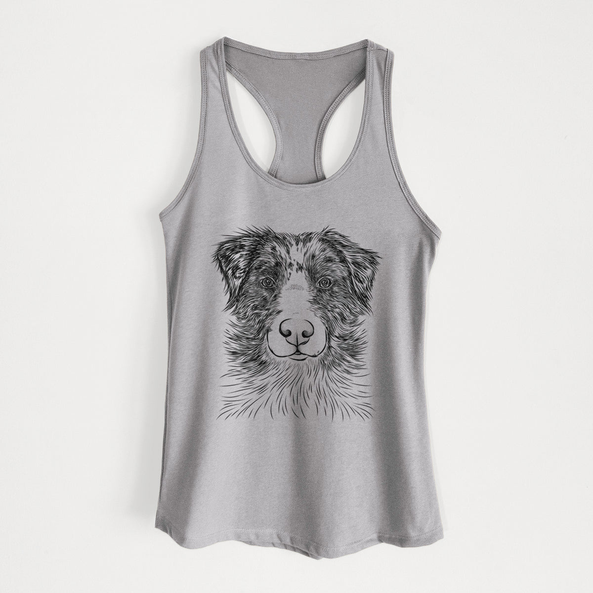 Gram the Australian Shepherd - Women&#39;s Racerback Tanktop