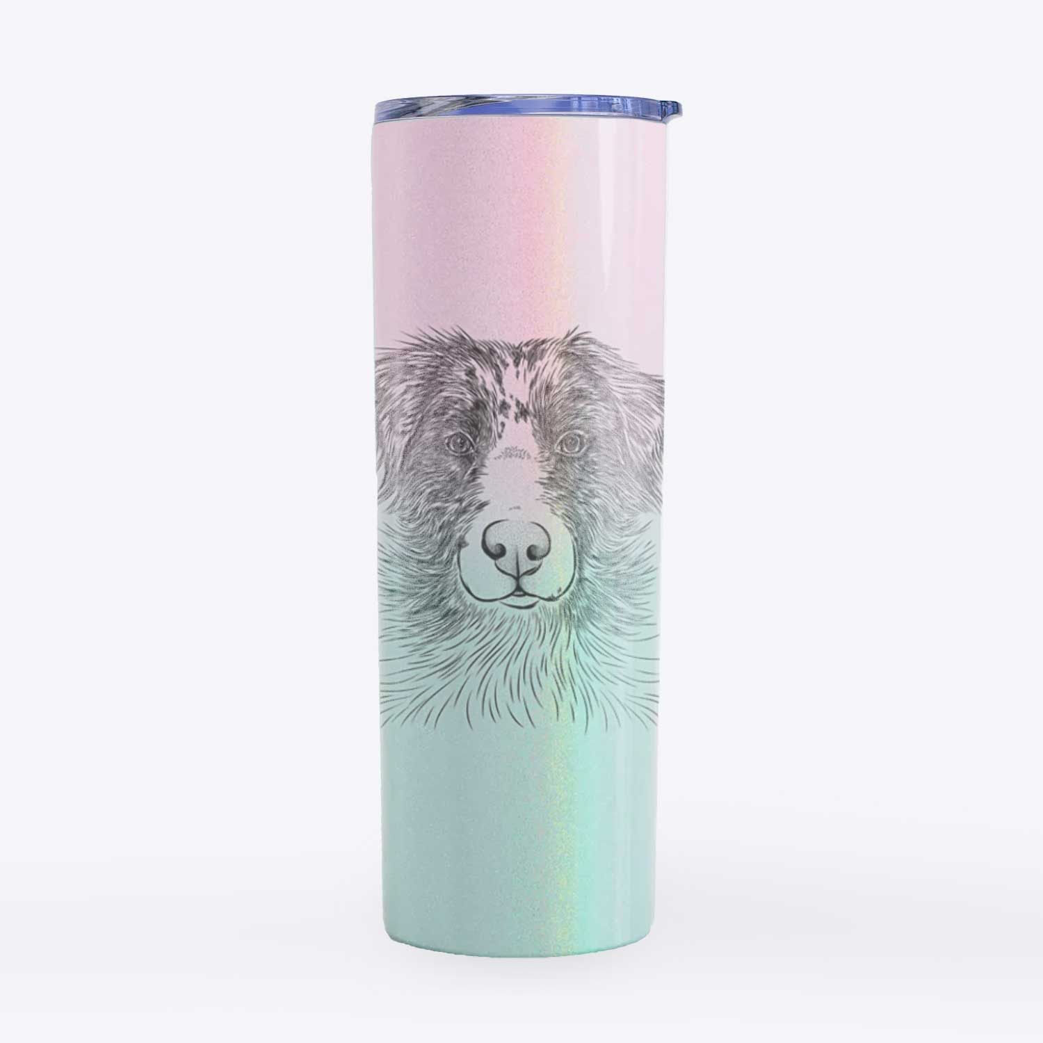 Gram the Australian Shepherd - 20oz Skinny Tumbler