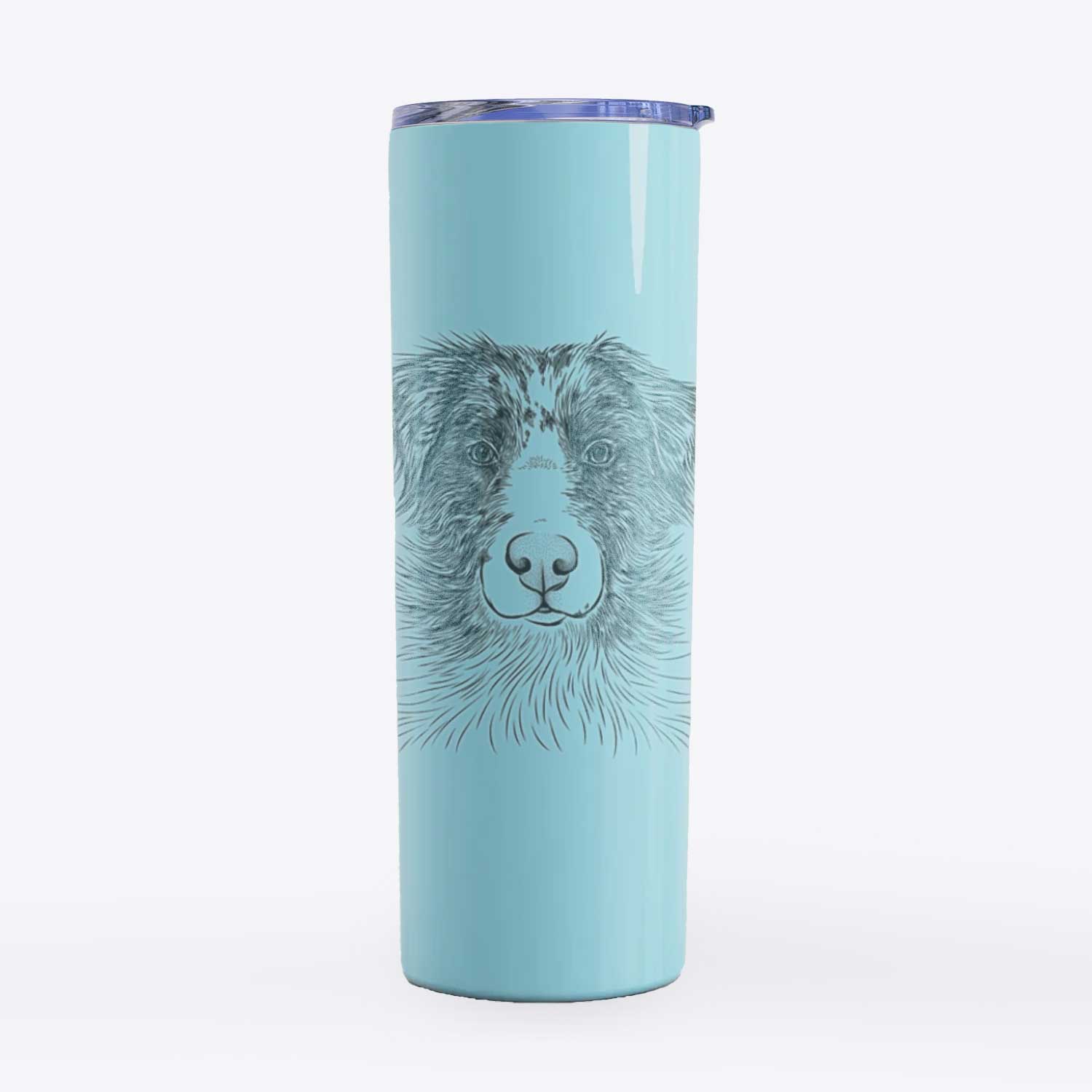 Gram the Australian Shepherd - 20oz Skinny Tumbler