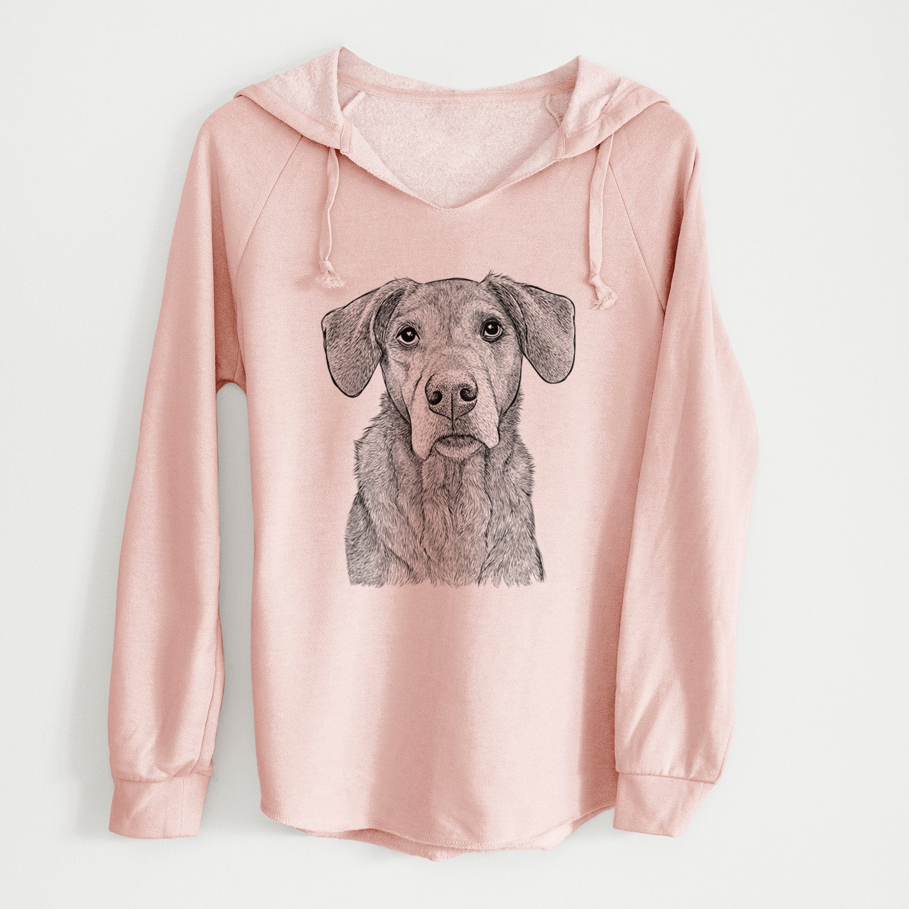 Bare Gravy the Plott Hound Beagle Mix - Cali Wave Hooded Sweatshirt