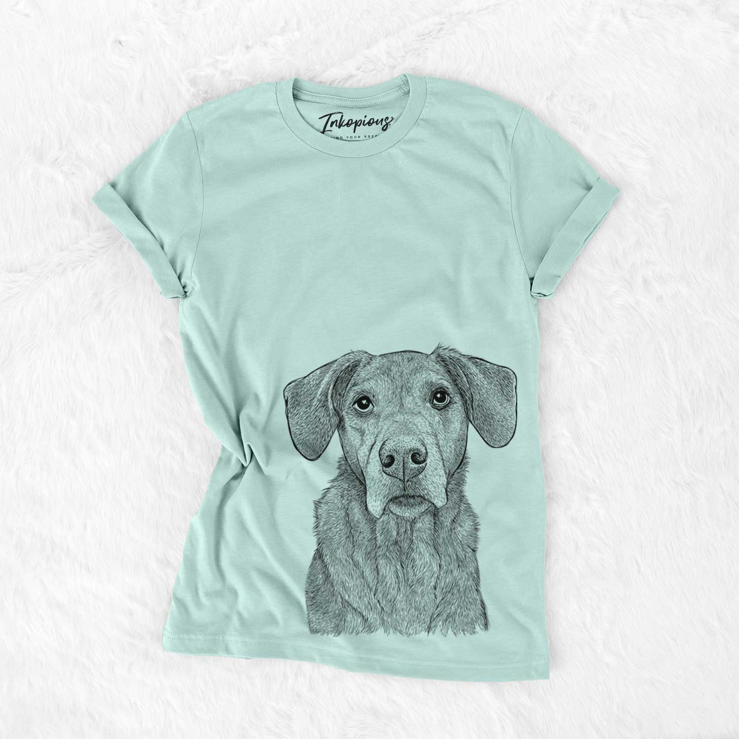 Gravy the Plott Hound Beagle Mix - Bella Canvas Unisex Crewneck