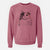 Bare Greta the Calico Cat - Unisex Pigment Dyed Crew Sweatshirt