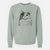 Bare Greta the Calico Cat - Unisex Pigment Dyed Crew Sweatshirt