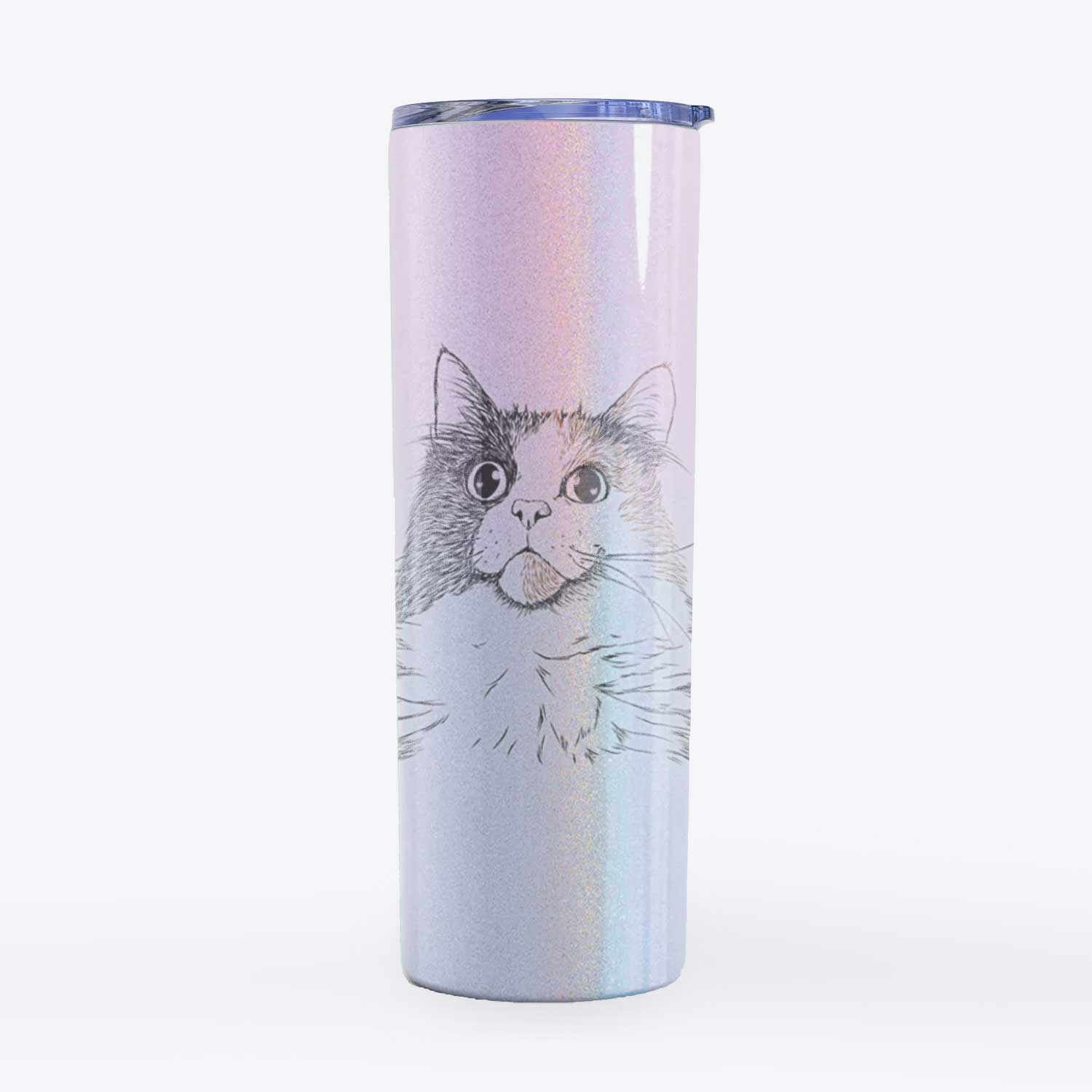 Greta the Calico Cat - 20oz Skinny Tumbler