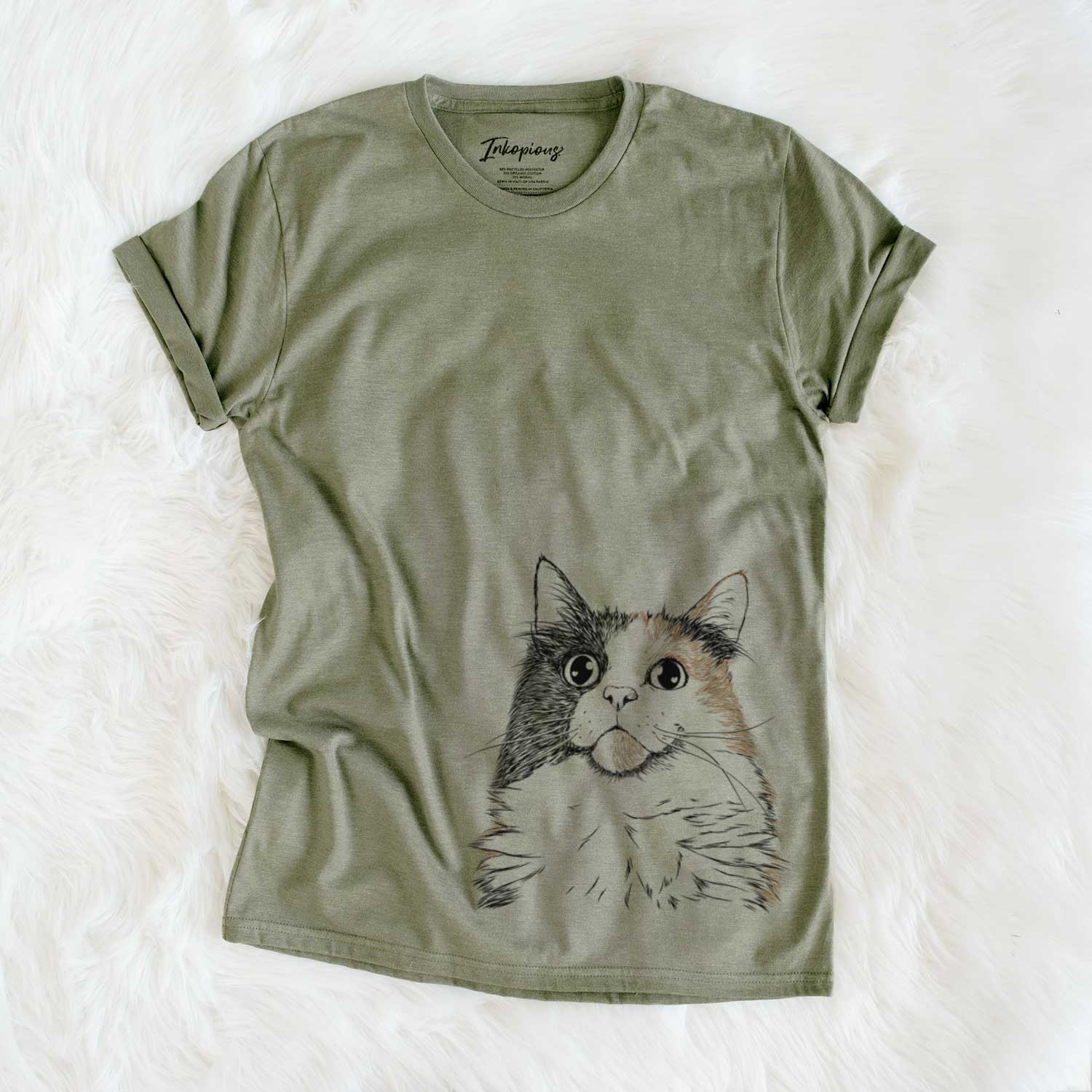 Greta the Calico Cat - Unisex Crewneck