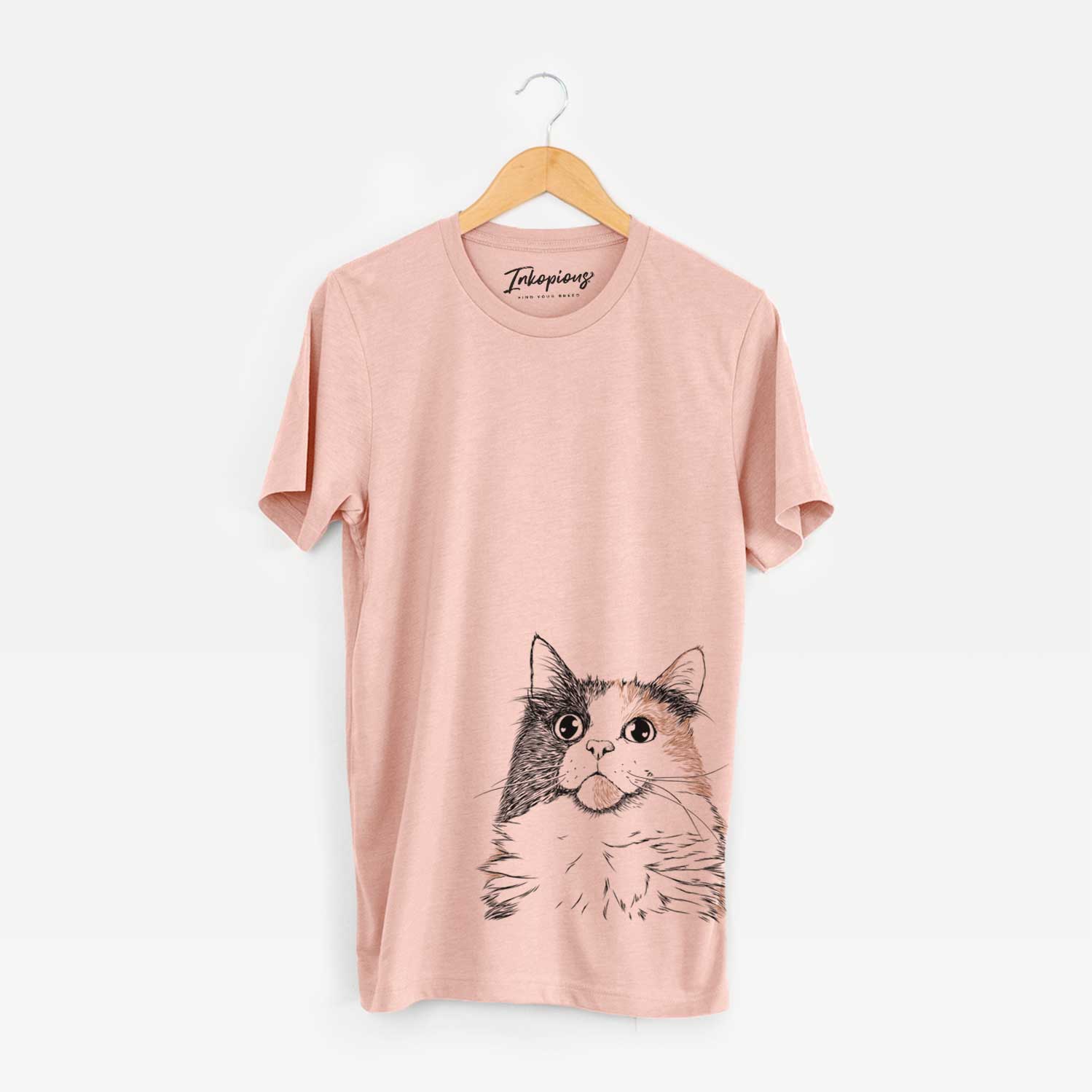 Bare Greta the Calico Cat - Unisex Crewneck