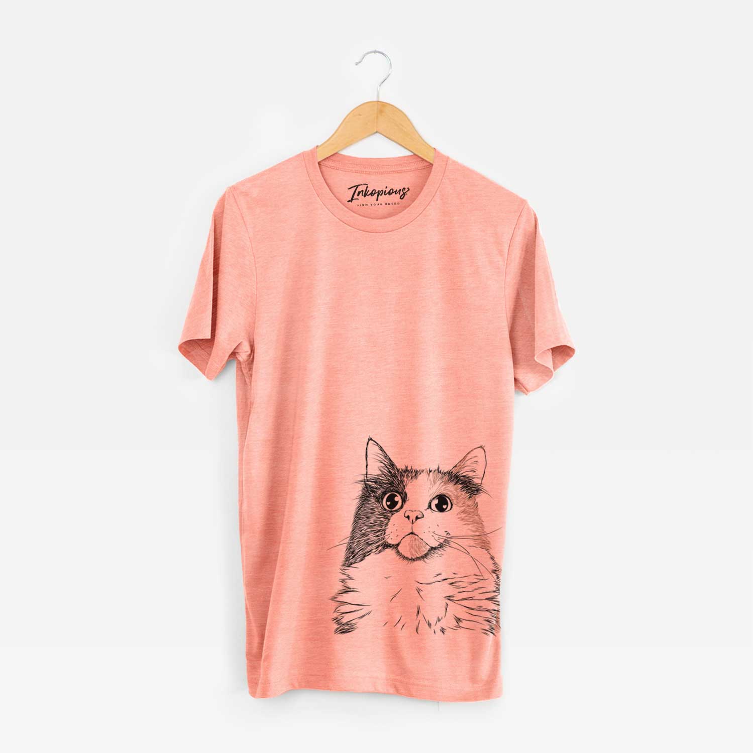 Bare Greta the Calico Cat - Unisex Crewneck