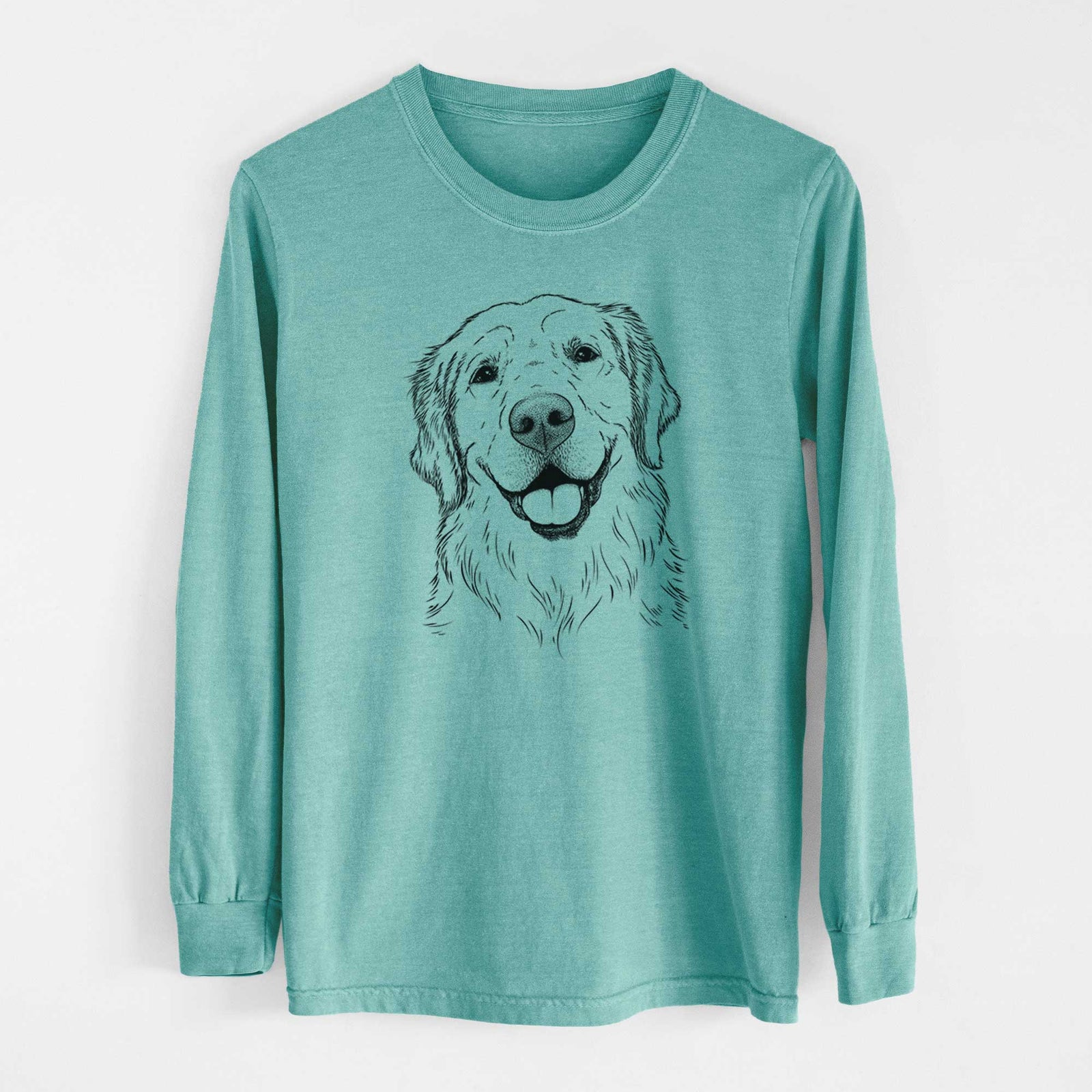 Bare Griffin the Golden Retriever - Heavyweight 100% Cotton Long Sleeve