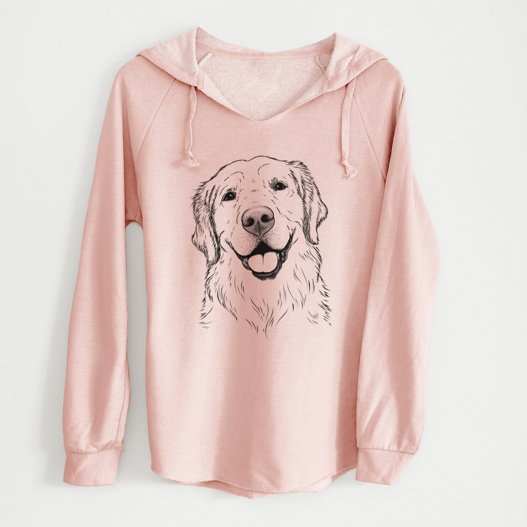 Bare Griffin the Golden Retriever - Cali Wave Hooded Sweatshirt