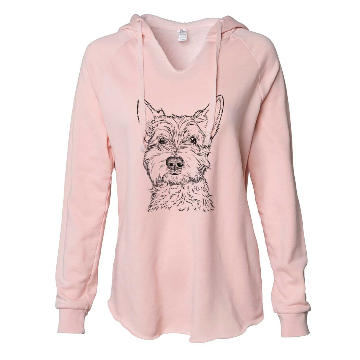 Grizel the West Highland Terrier - Cali Wave Hooded Sweatshirt