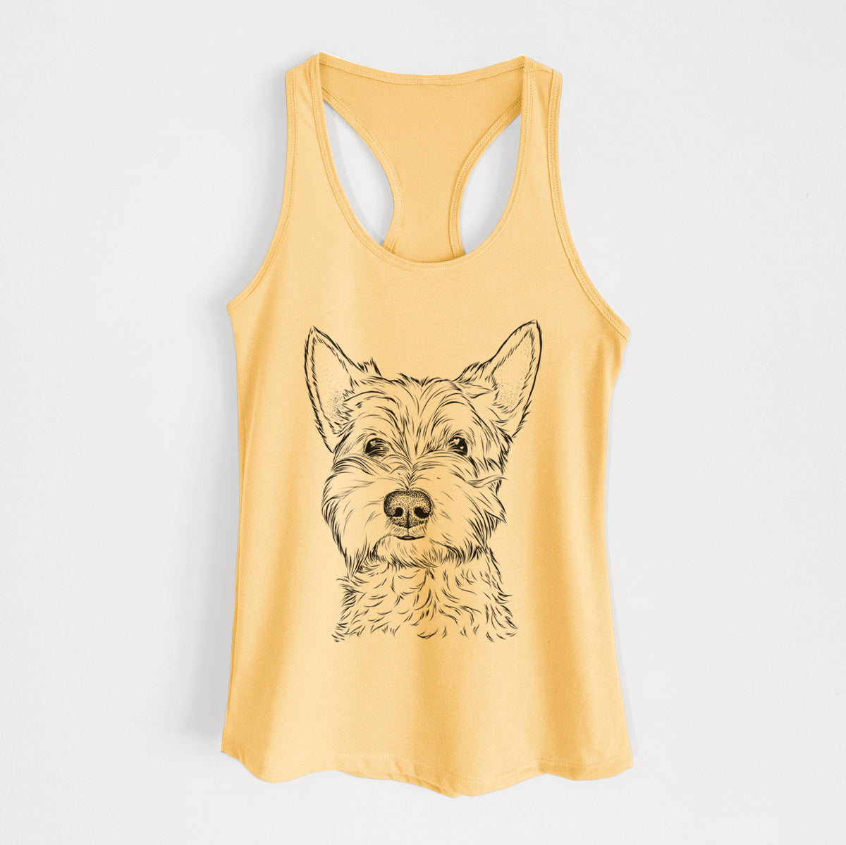 Grizel the West Highland Terrier - Women's Racerback Tanktop