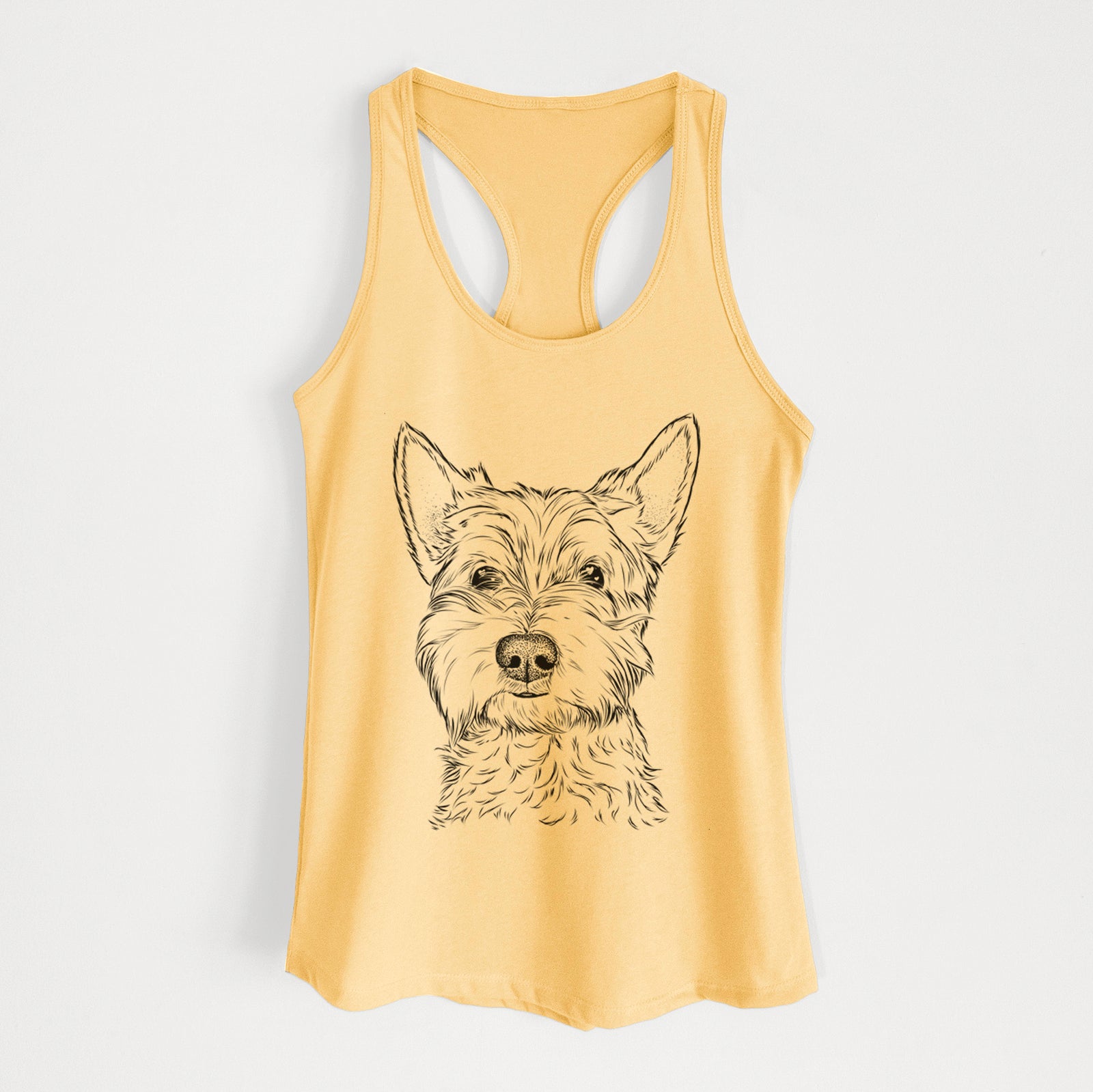 Grizel the West Highland Terrier - Women's Racerback Tanktop