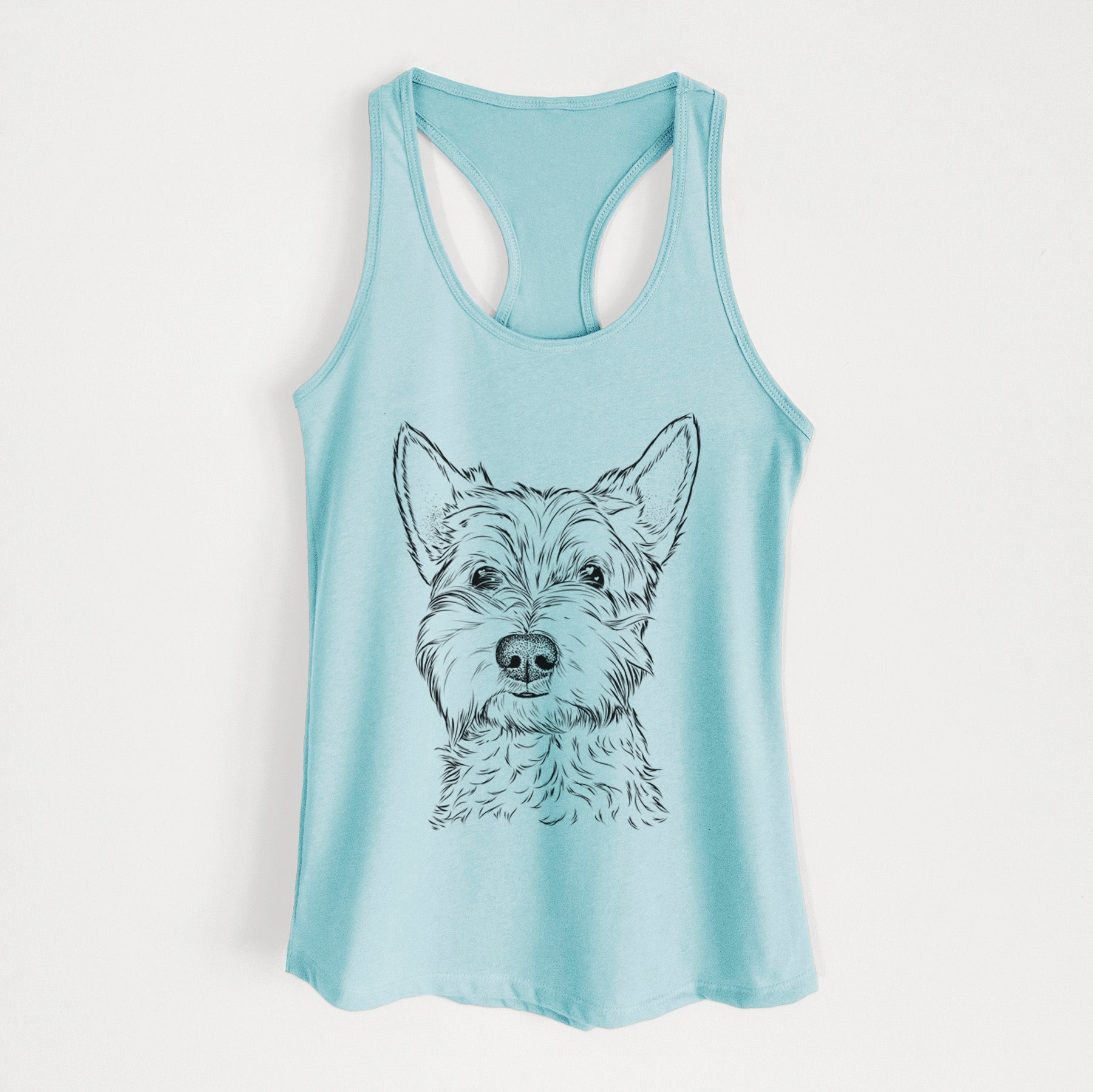 Grizel the West Highland Terrier - Women's Racerback Tanktop