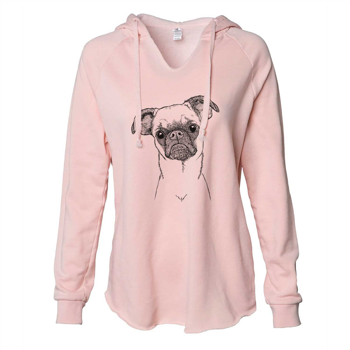 Groot the Brussels Griffon - Cali Wave Hooded Sweatshirt