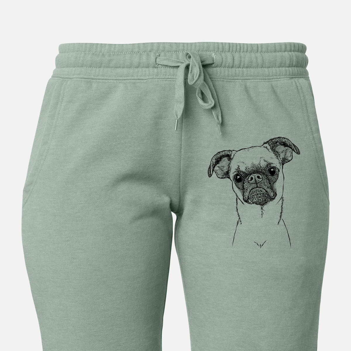 Groot the Brussels Griffon - Women&#39;s Cali Wave Joggers