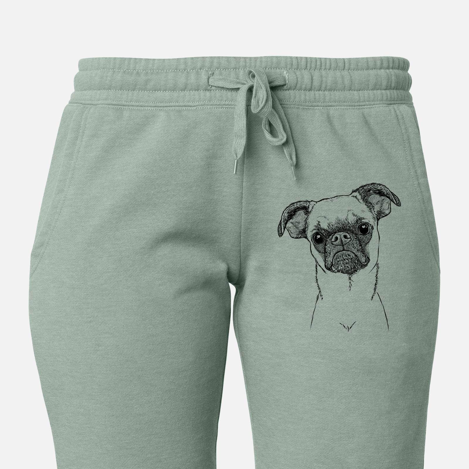 Groot the Brussels Griffon - Women's Cali Wave Joggers