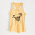 Groot the Brussels Griffon - Women's Racerback Tanktop