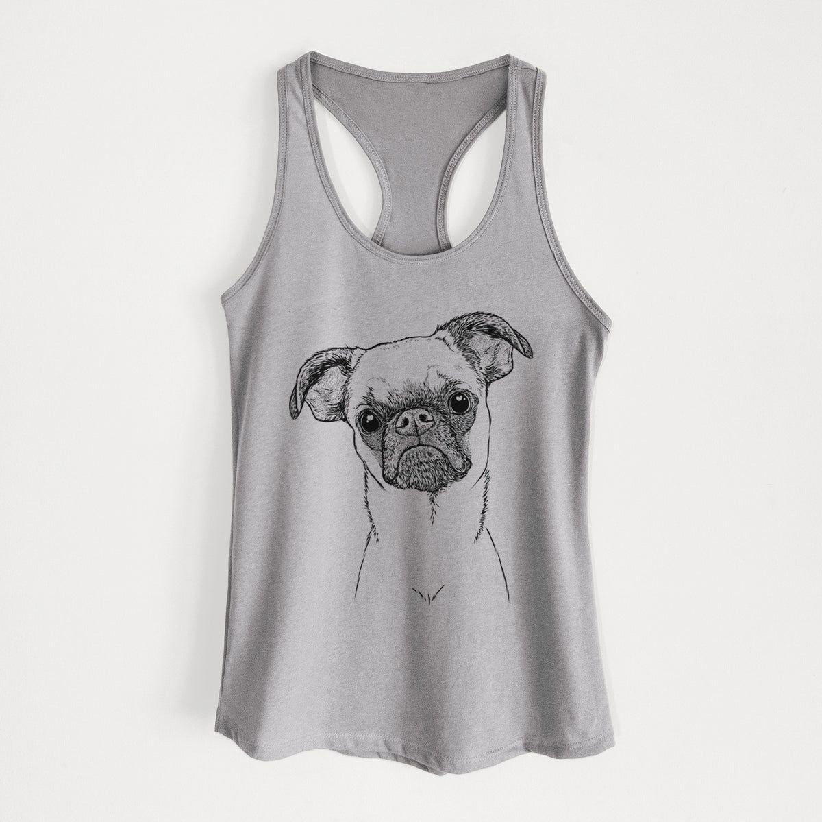 Groot the Brussels Griffon - Women&#39;s Racerback Tanktop