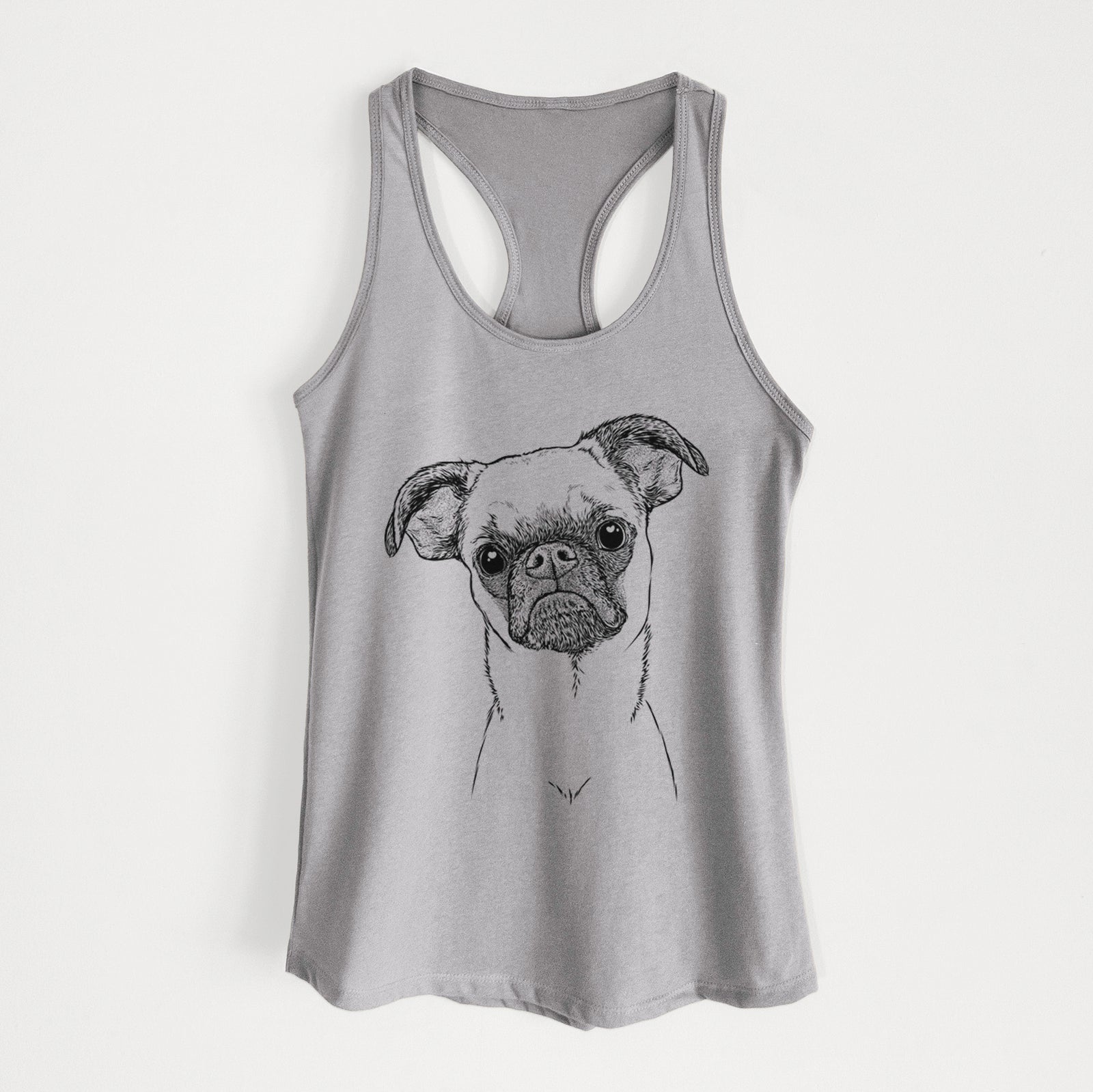 Groot the Brussels Griffon - Women's Racerback Tanktop