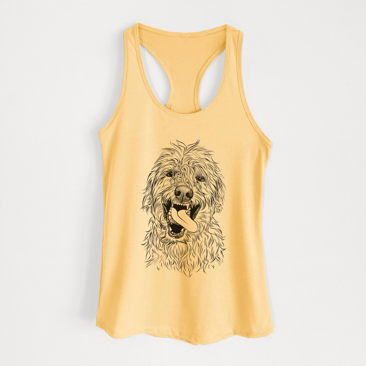Groot the Irish Wolfhound - Women's Racerback Tanktop
