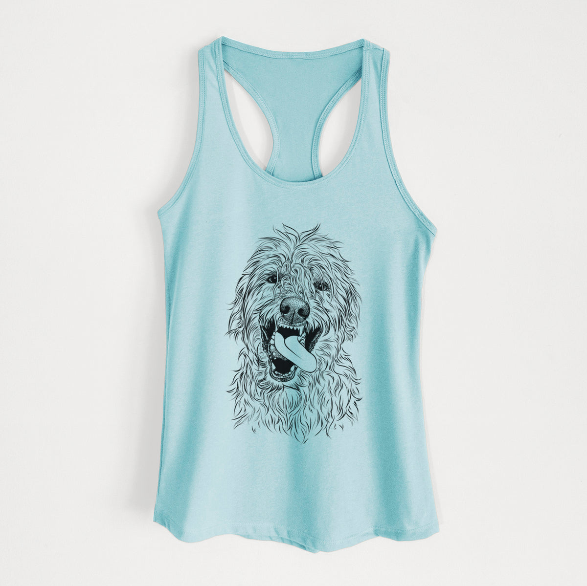 Groot the Irish Wolfhound - Women's Racerback Tanktop