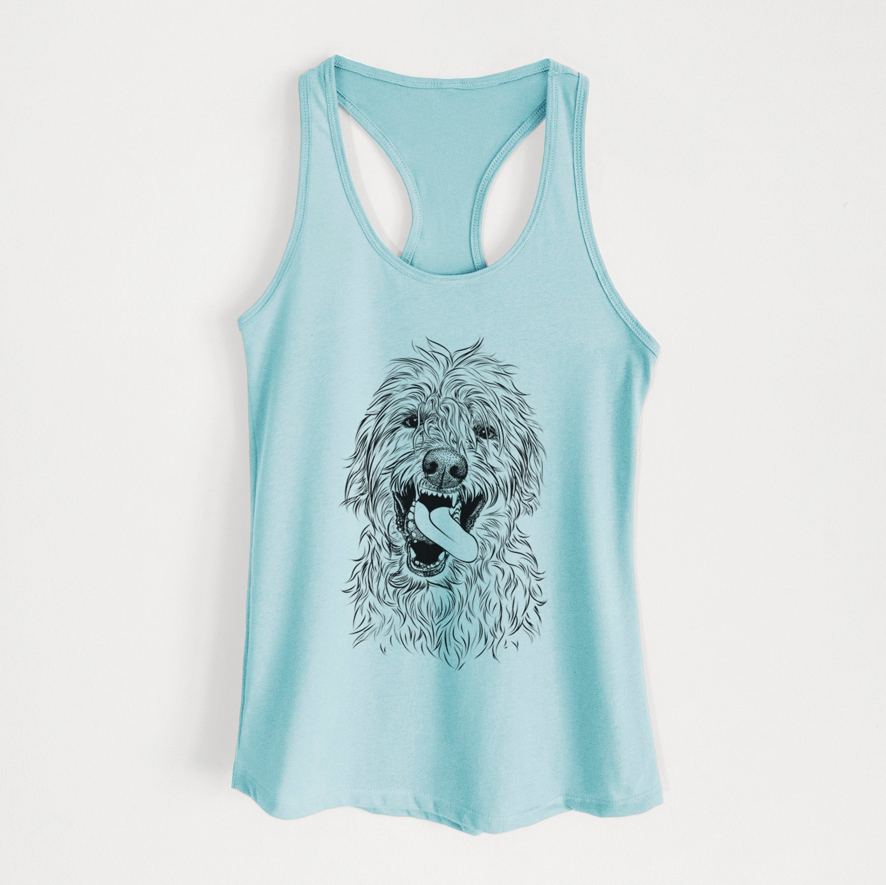Groot the Irish Wolfhound - Women's Racerback Tanktop