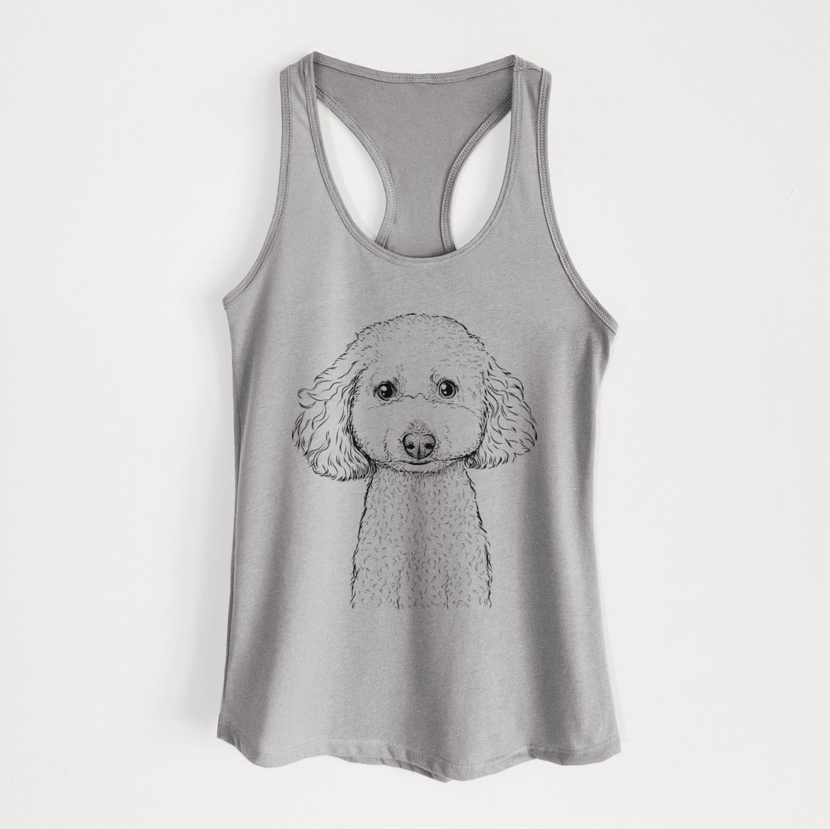 Guinness the Toy Poodle Mix - Women&#39;s Racerback Tanktop