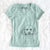 Bare Guinness the Toy Poodle Mix - Women's V-neck Shirt