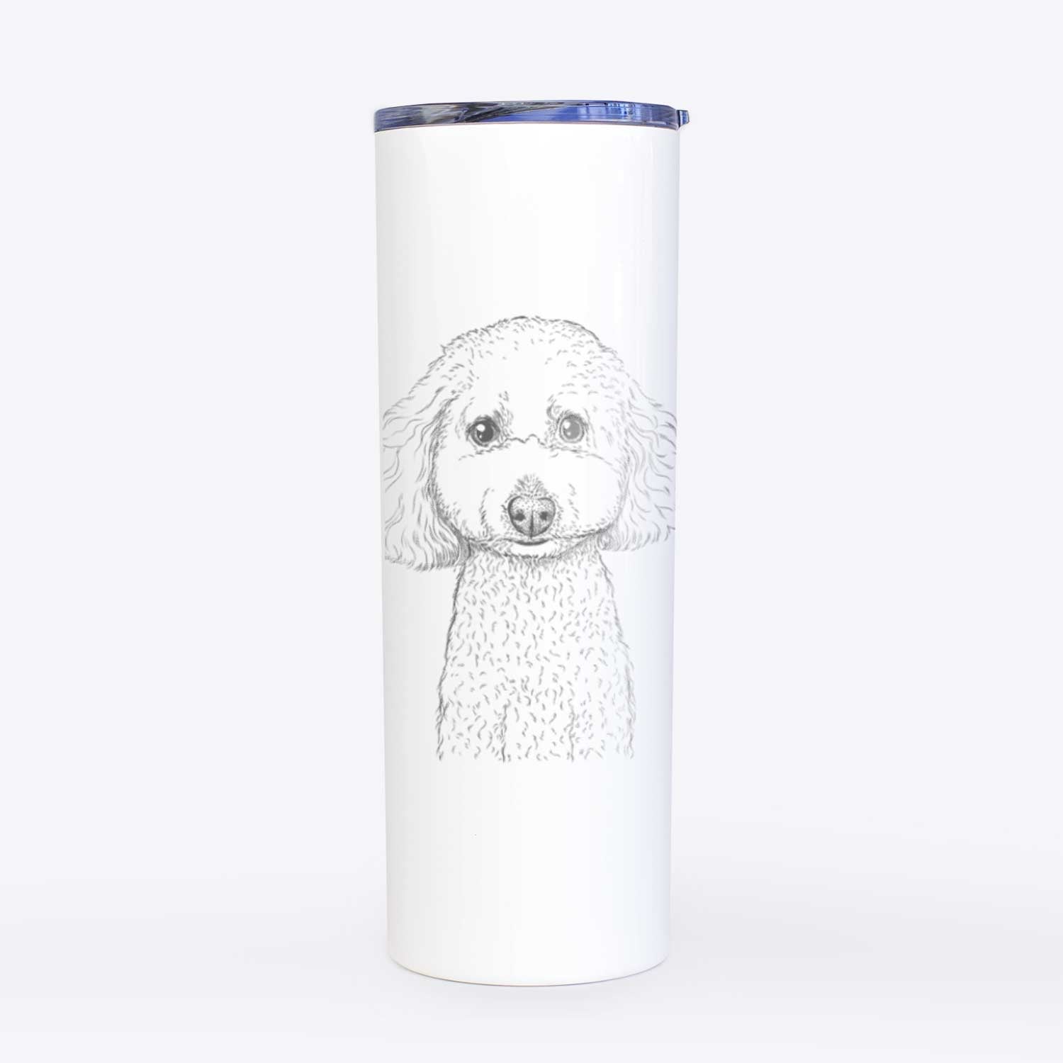 Guinness the Toy Poodle Mix - 20oz Skinny Tumbler