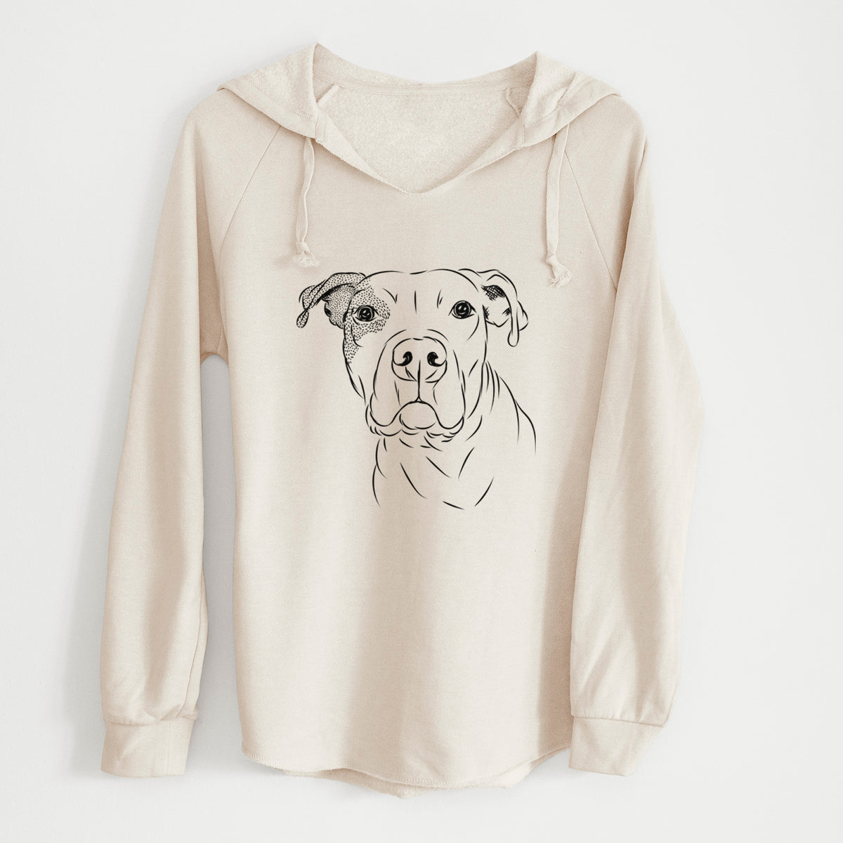 Bare Gummy the Pitbull - Cali Wave Hooded Sweatshirt