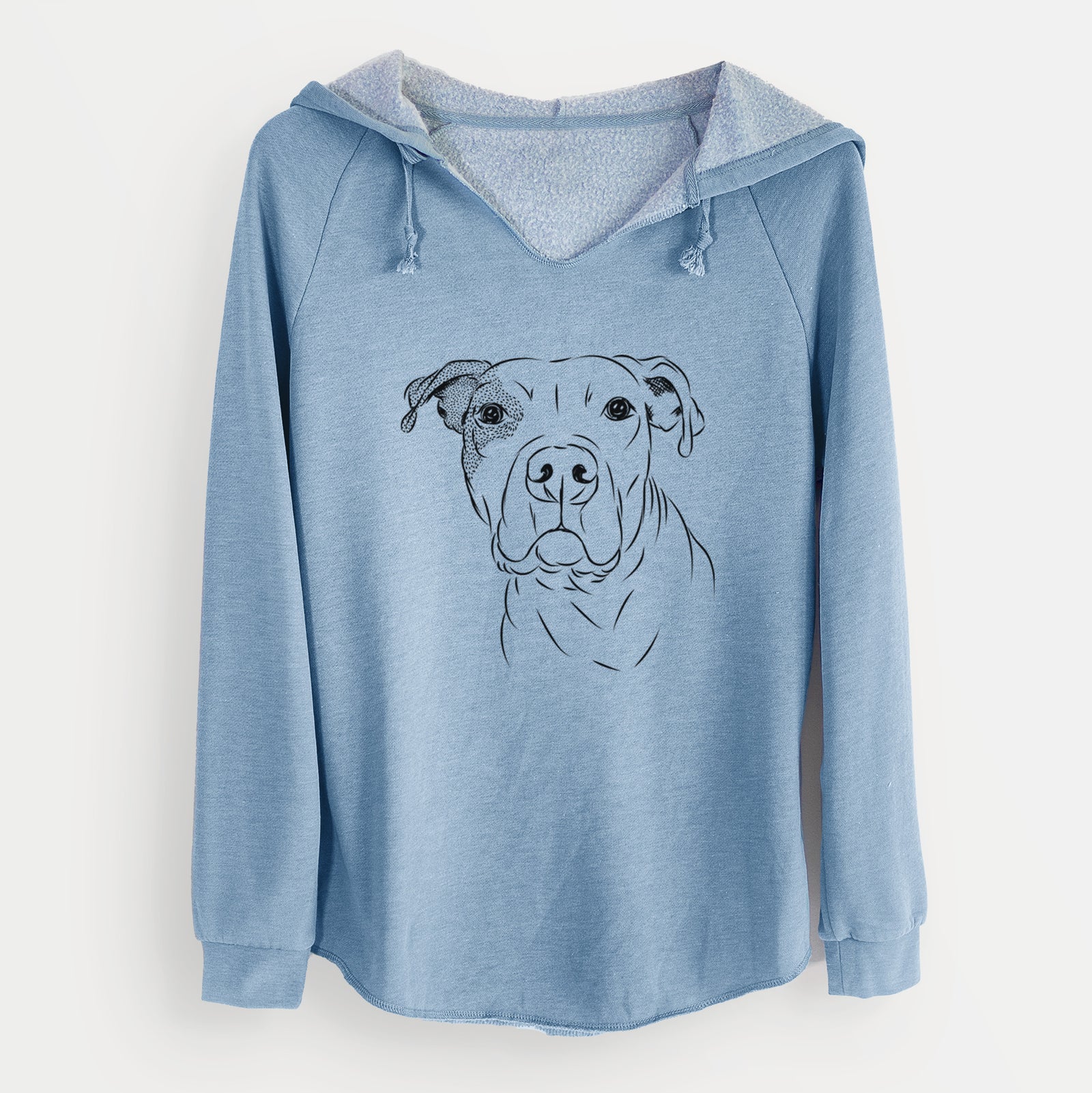 Bare Gummy the Pitbull - Cali Wave Hooded Sweatshirt