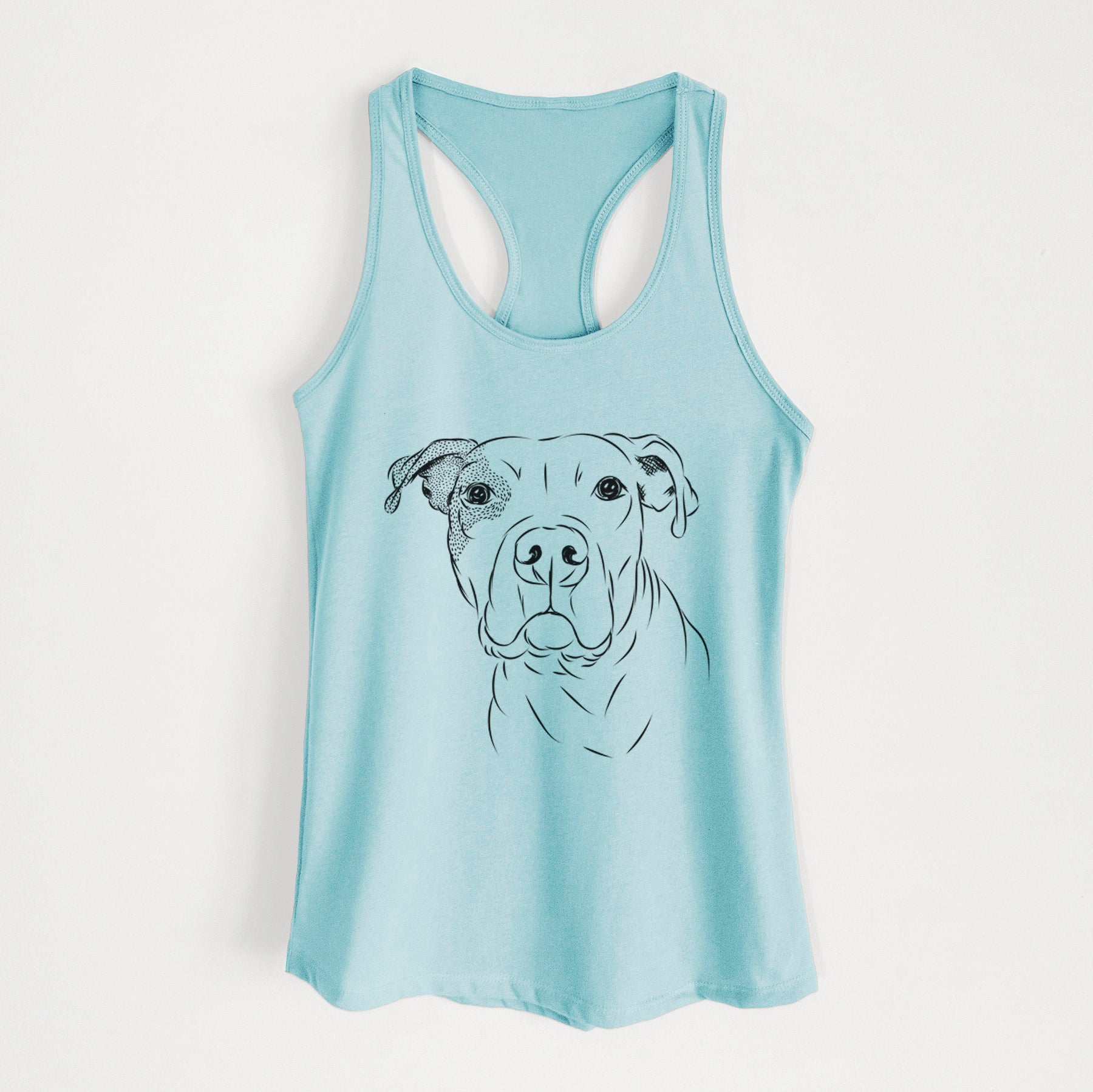 Gummy the Pitbull - Women's Racerback Tanktop