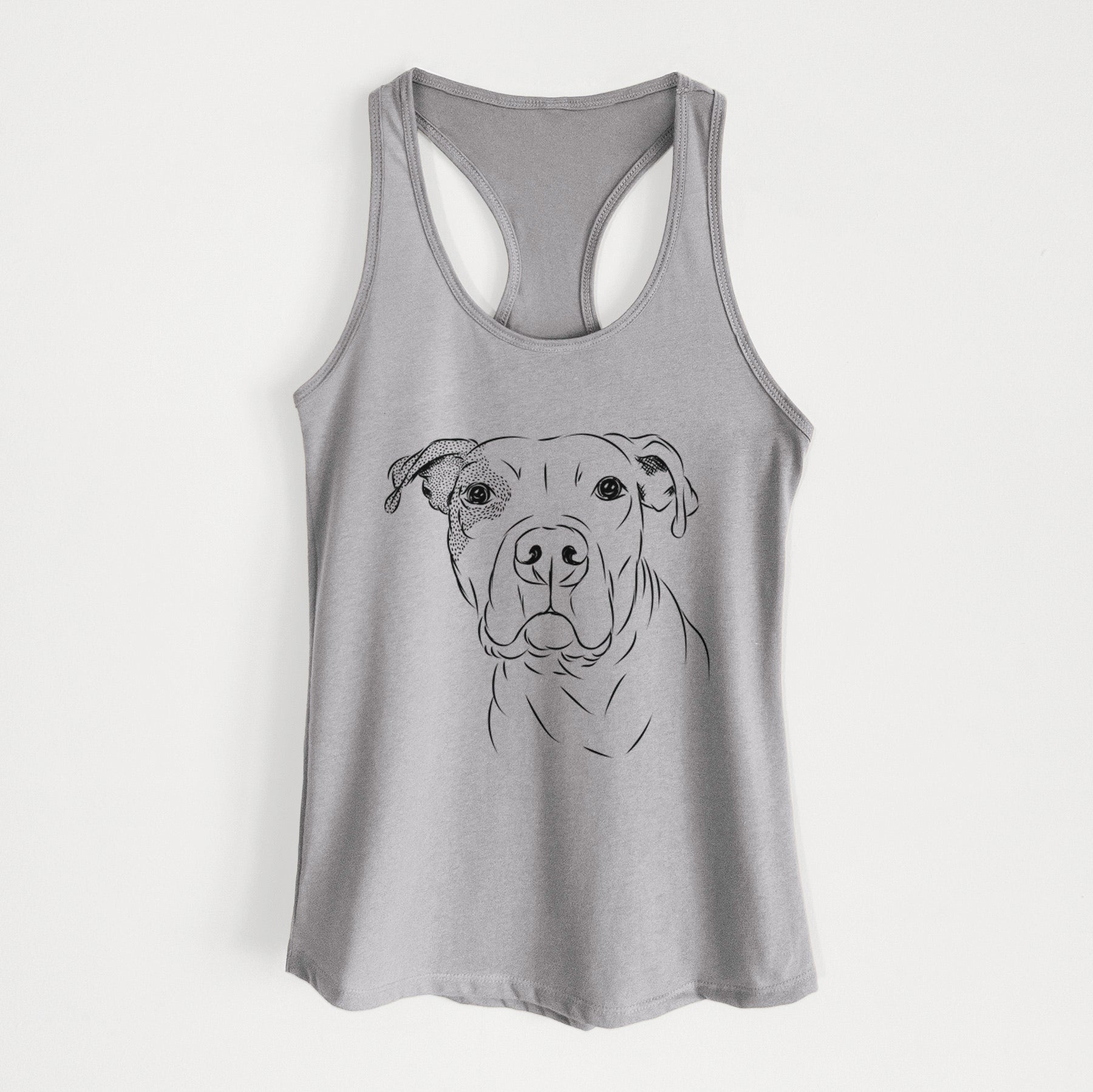 Gummy the Pitbull - Women's Racerback Tanktop