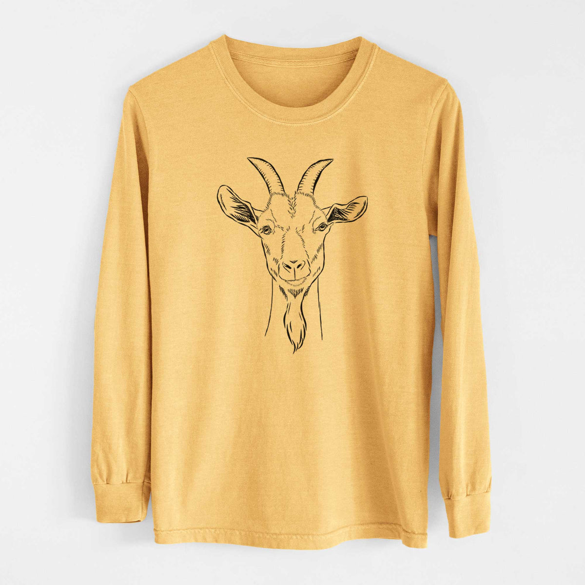 Bare Gunnar the Goat - Heavyweight 100% Cotton Long Sleeve