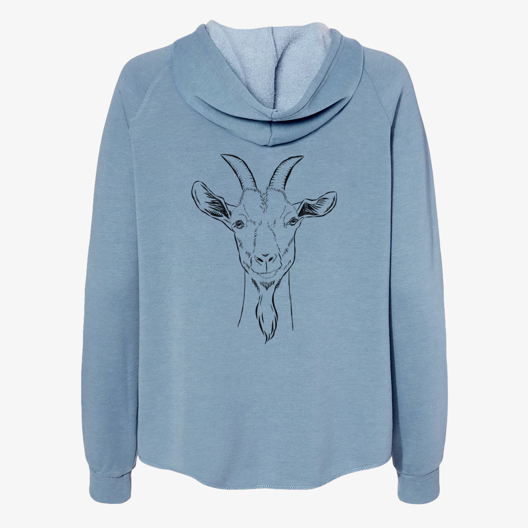 Gunnar the Goat - Women's Cali Wave Zip-Up Sweatshirt