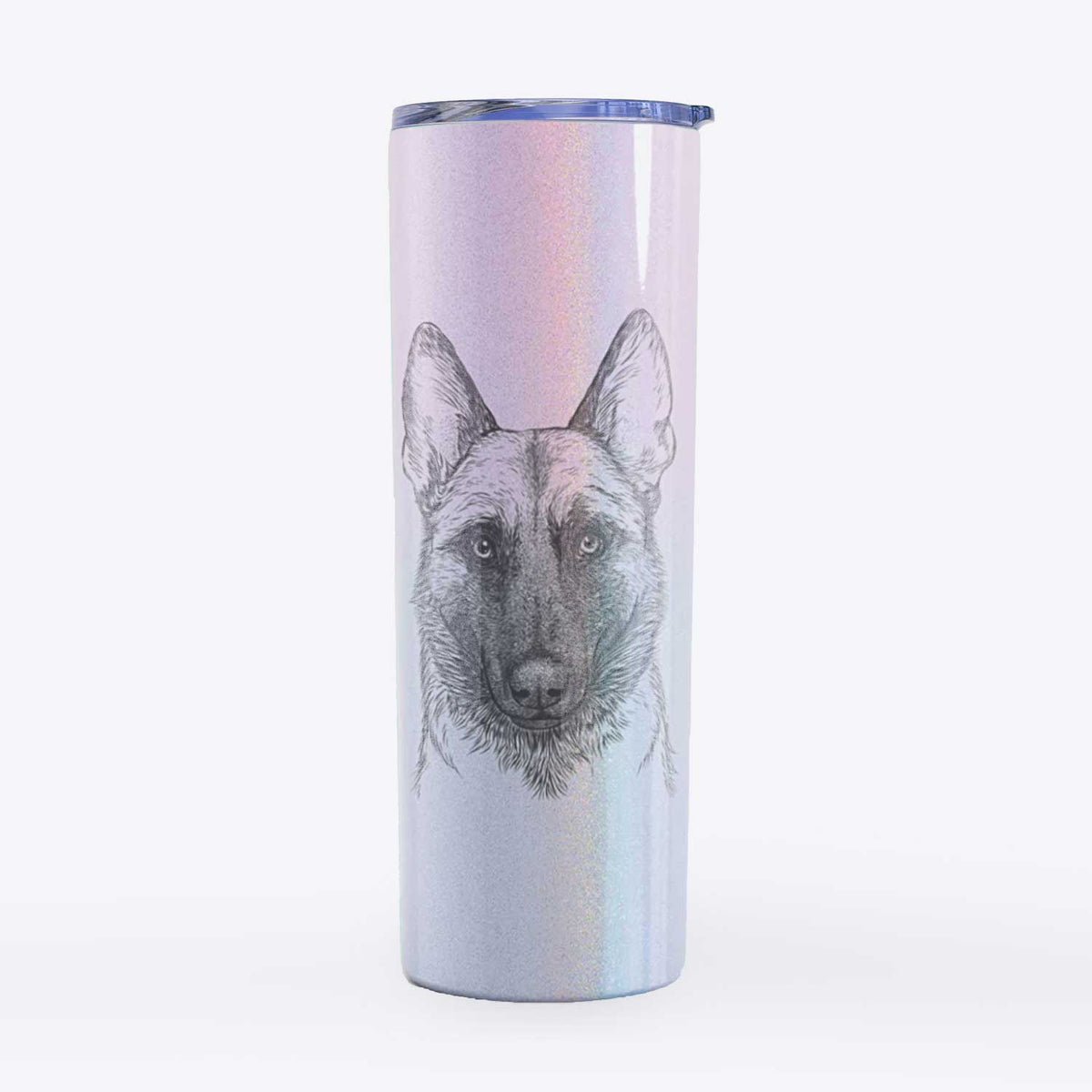 Gunther the Belgian Malinois - 20oz Skinny Tumbler