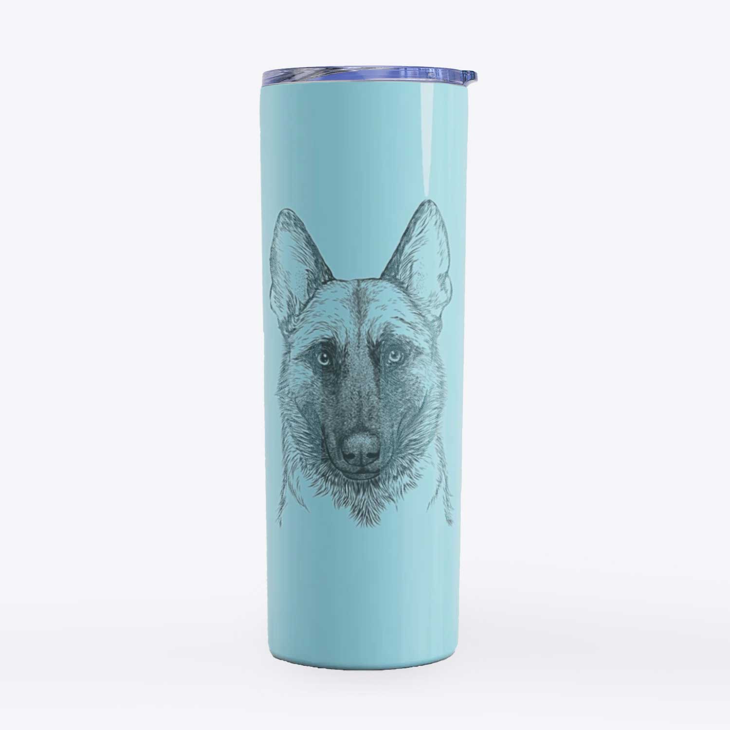 Gunther the Belgian Malinois - 20oz Skinny Tumbler