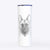 Gunther the Belgian Malinois - 20oz Skinny Tumbler