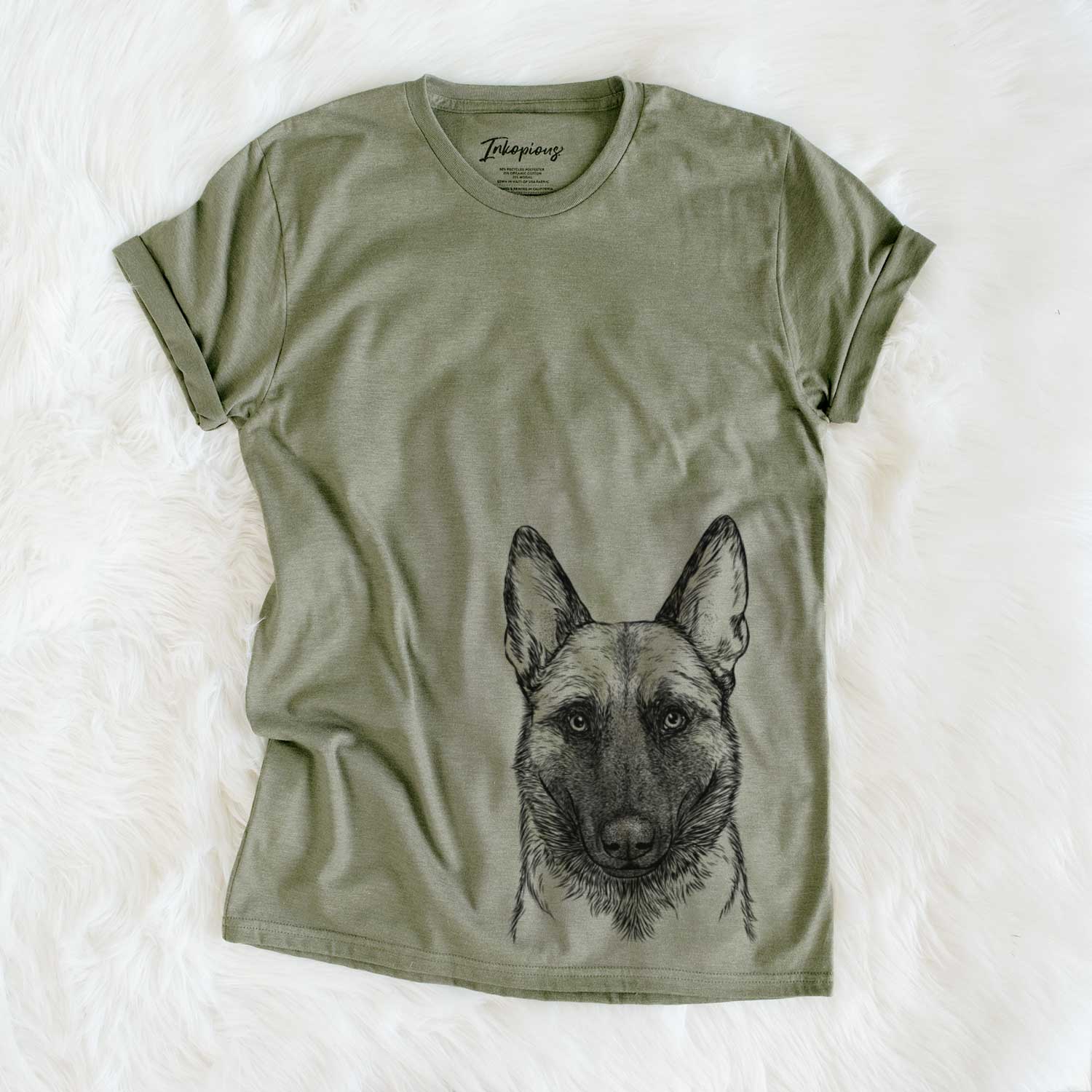 Bare Gunther the Belgian Malinois - Unisex Crewneck